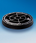 circular solid top