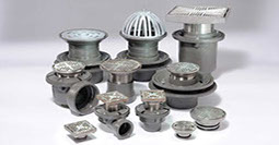 ACO cast floor and roof drains