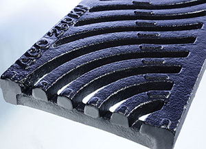 Iron Wave grate
