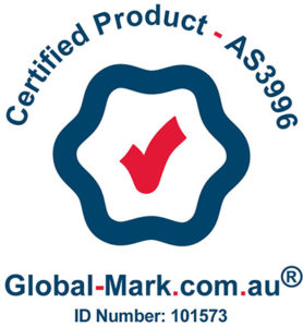 Global Mark certified product AS3996